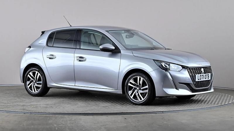 Grey Used 2021 Peugeot 208 Allure Hatchback | £11,598 (Fair price) - Image 1/4
