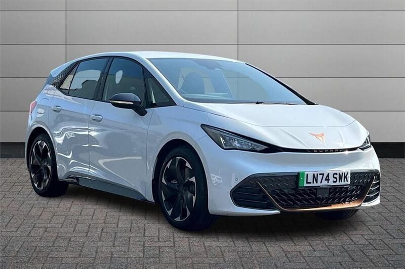 Glacial white Used 2024 Cupra Born e-Boost Hatchback | £23,490 (Good price) - Image 1/4