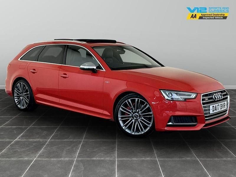 Red Used 2017 Audi S4 Design Estate | £20,895 (Good price) - Image 1/2
