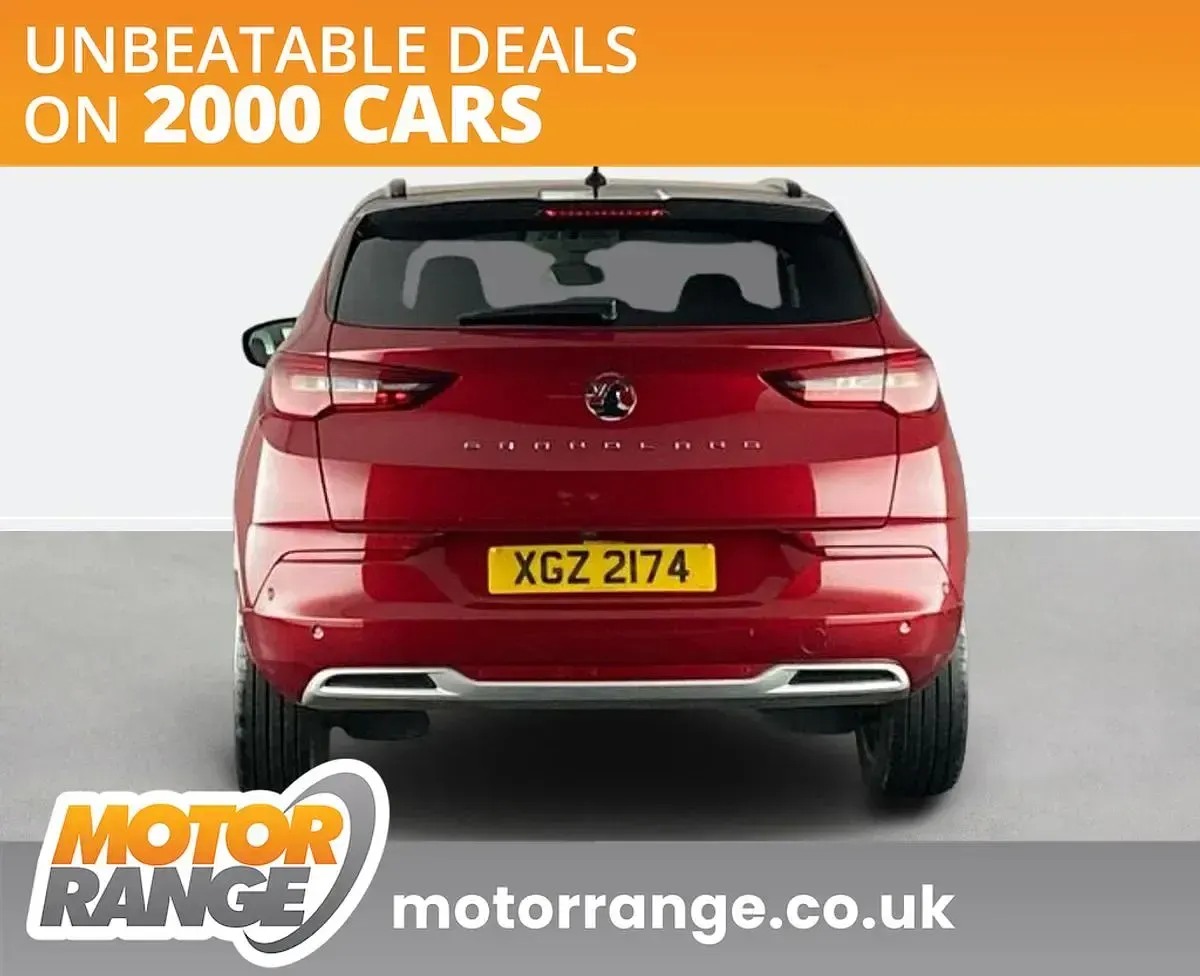 Used Vauxhall Grandland X Elite 130 HP (95 kW) 2022 Red SUV