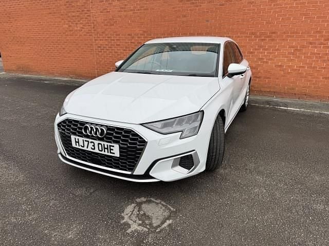 Used Audi A3 Sport 2023 White Sedan