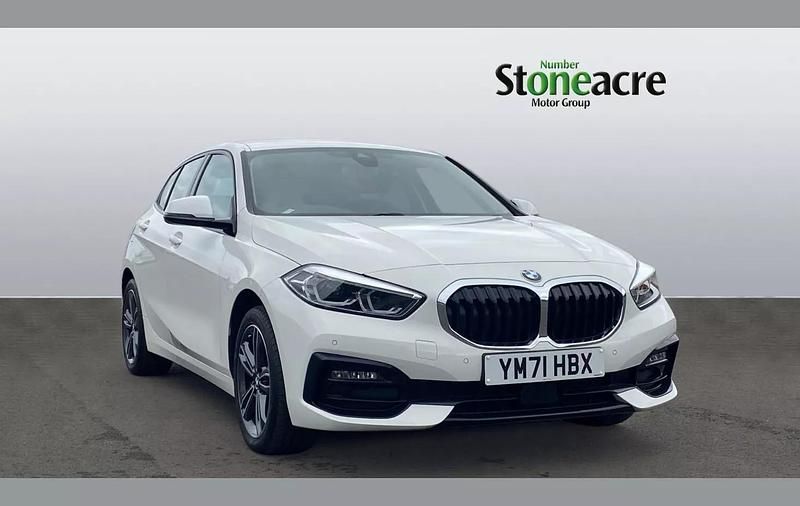 White Used 2022 BMW 118 Sport Line Hatchback | £17,999 (Good price) - Image 1/4