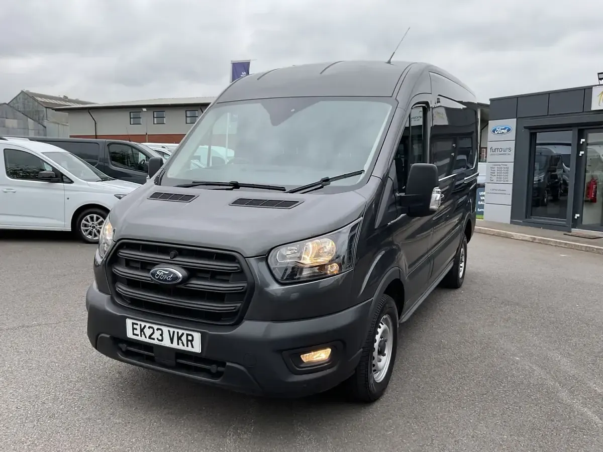 Used Ford Transit 130 HP (95 kW) 2023 Grey Van