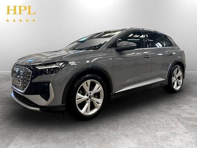 Begagnad Audi Q4 e-tron S-Line 125 kW (170 HK) 2023 Grå SUV