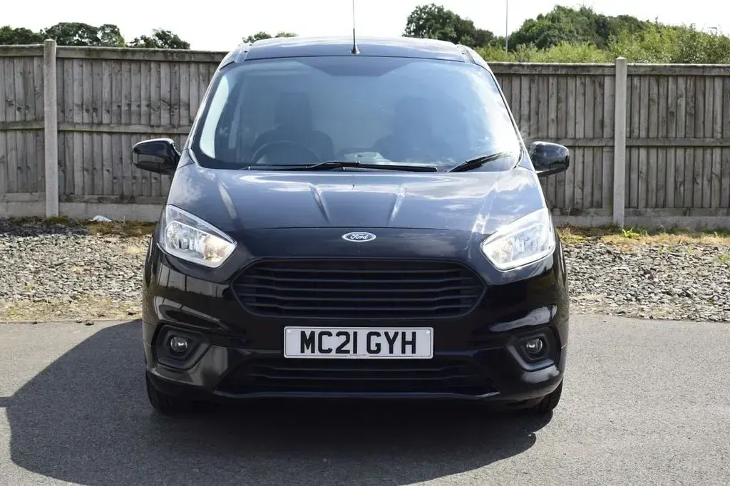 Used Ford Transit Courier Limited 100 HP (73 kW) 2021 Black Van