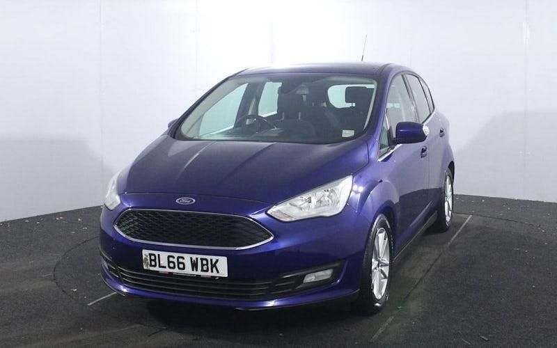 Used Ford C-MAX Zetec 125 HP (91 kW) 2016 Blue MPV