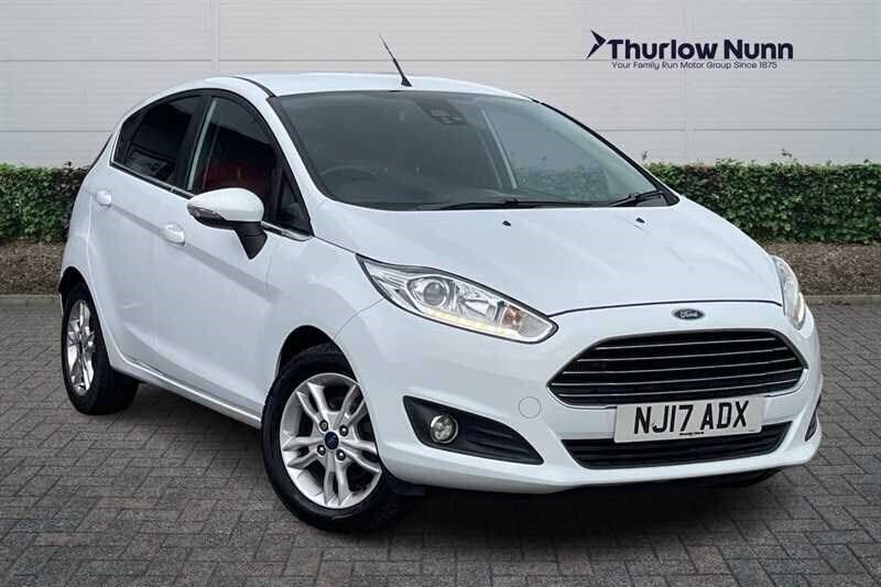 White Used 2017 Ford Fiesta Zetec Hatchback | £5,649 (Good price) - Image 1/4