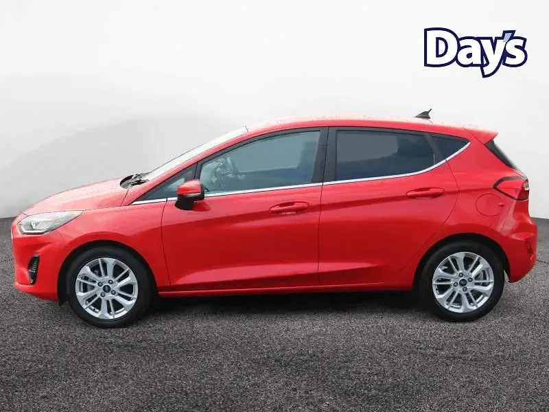 Usado Ford Fiesta Titanium 2022 Vermelho Citadino