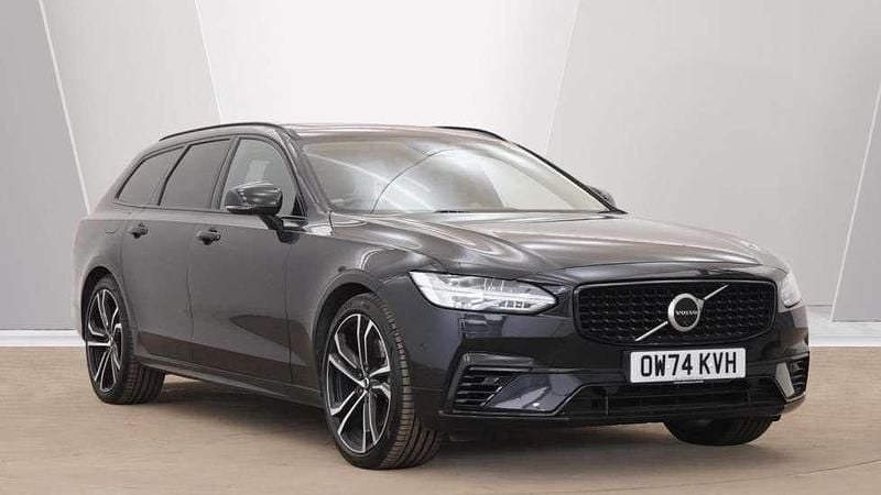 Onyx black Used 2025 Volvo V90 Ultra Estate | £50,980 (Fair price) - Image 1/4