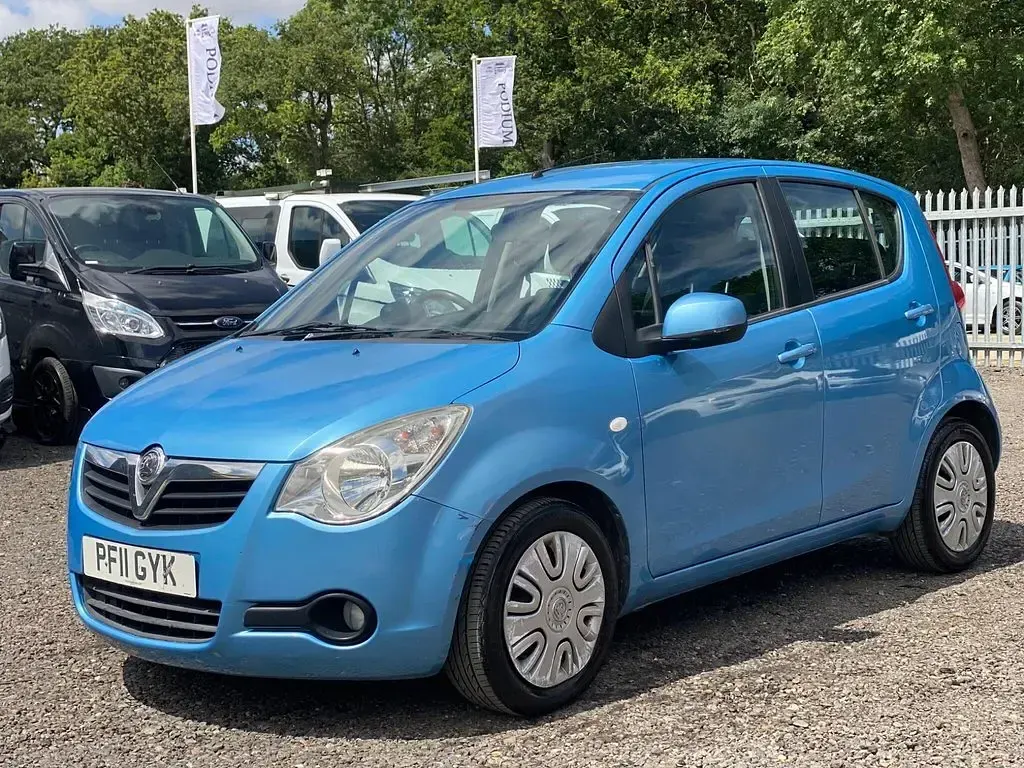 Used Vauxhall Agila S 2011 Blue MPV