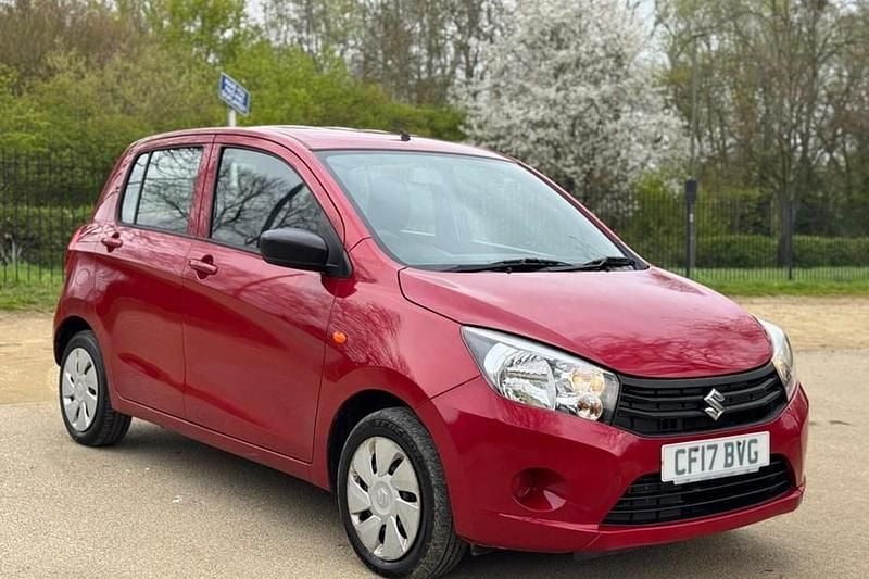 Used Suzuki Celerio 68 HP (50 kW) 2017 Red Hatchback