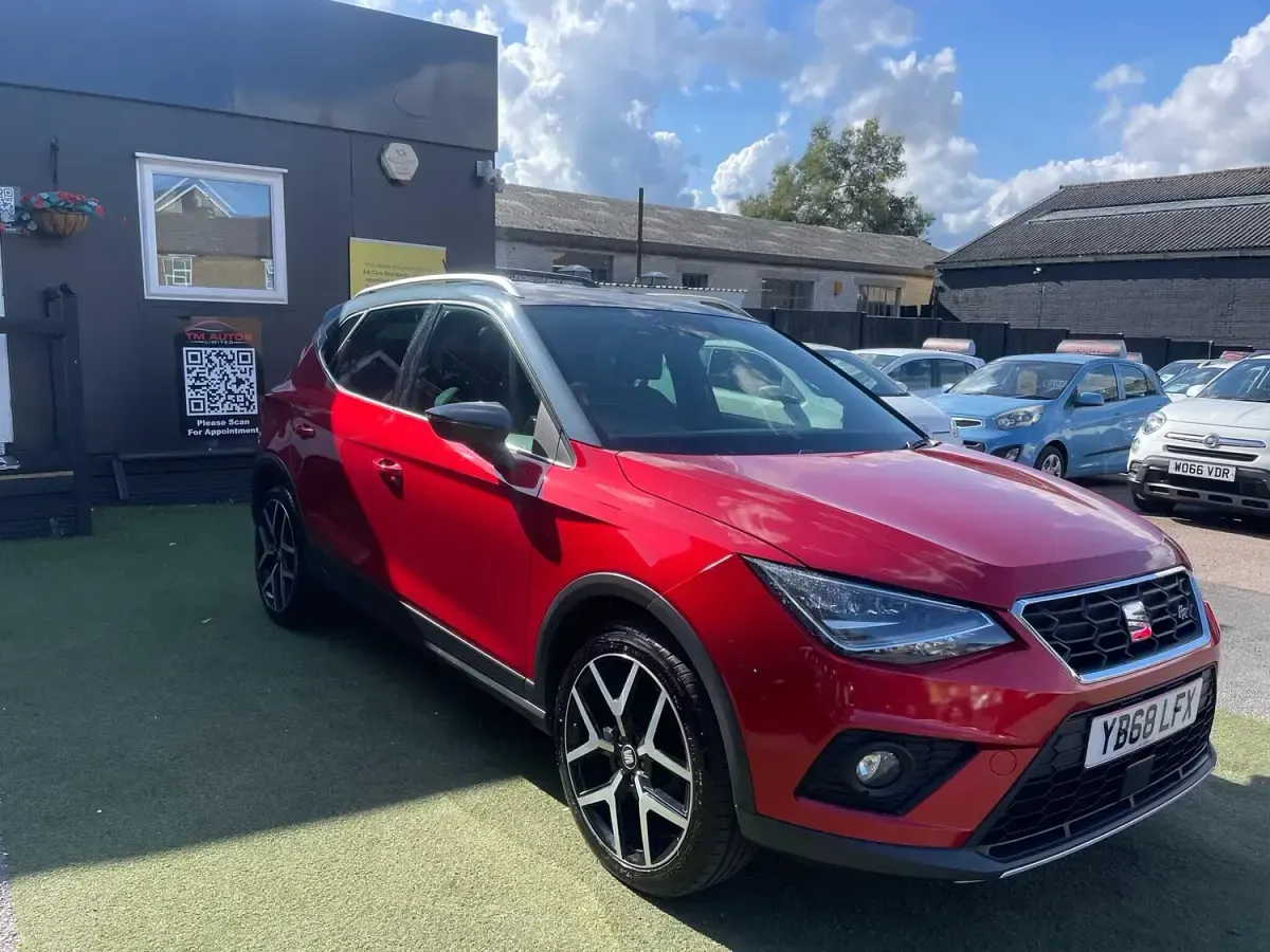 Used Seat Arona FR Sport 113 HP (83 kW) 2018 Red SUV