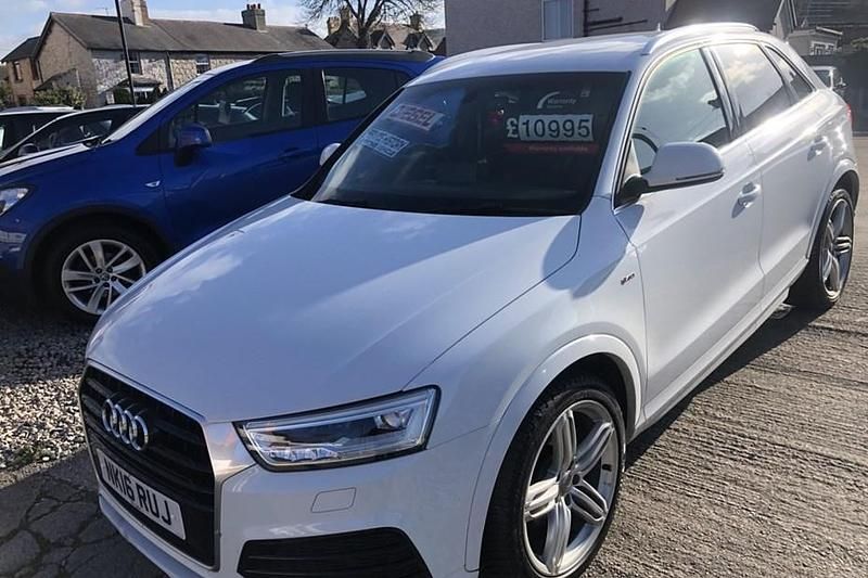 Used Audi Q3 S-line plus 184 HP (135 kW) 2016 White SUV