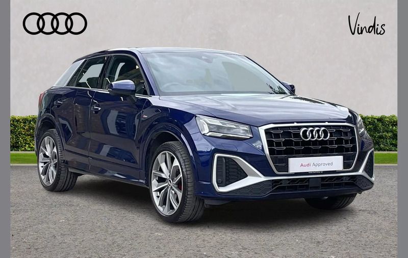 Blue Used 2020 Audi Q2 S-Line SUV | £23,499 (A bit pricey) - Image 1/4