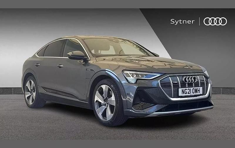 Grey Used 2021 Audi e-tron Sportback S-Line SUV | £28,000 (A bit pricey) - Image 1/4