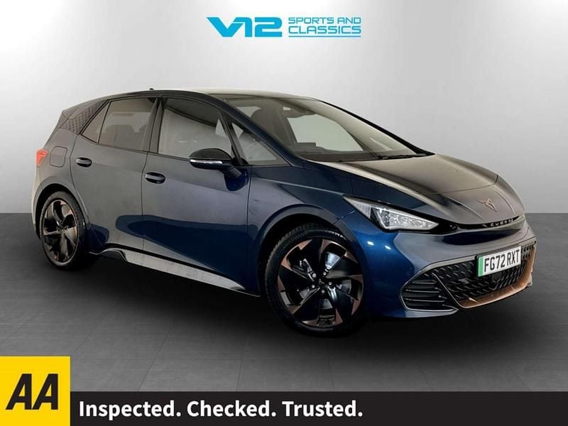 Used Cupra Born e-Boost 169 kW (230 HP) 2022 Blue Hatchback