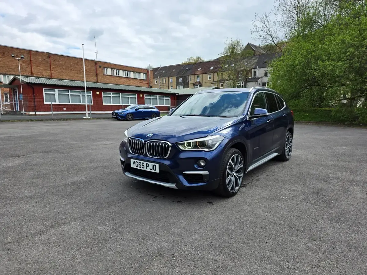Used BMW X1 xLine 190 HP (139 kW) 2015 Blue SUV