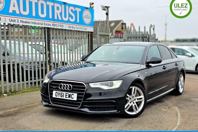 Used Audi A6 S-Line 2011 Black Sedan