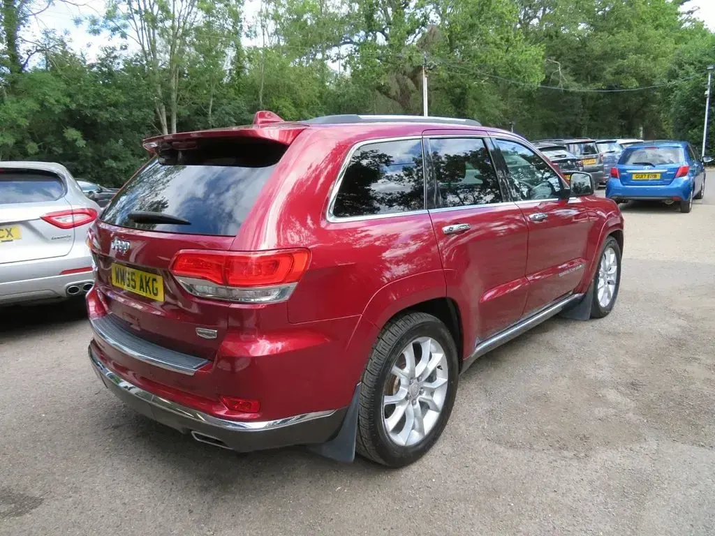 Used Jeep Grand Cherokee Summit 247 HP (181 kW) 2015 Red SUV