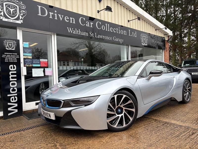 Silver Used 2017 BMW i8 Comfort Edition Coupe | £32,995 (Super price) - Image 1/3