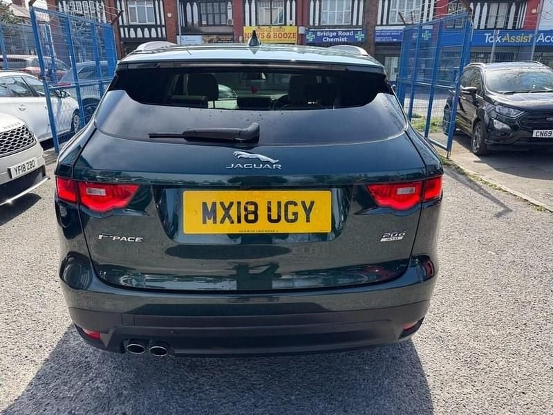 Used Jaguar F-Pace Portfolio 2018 Green SUV
