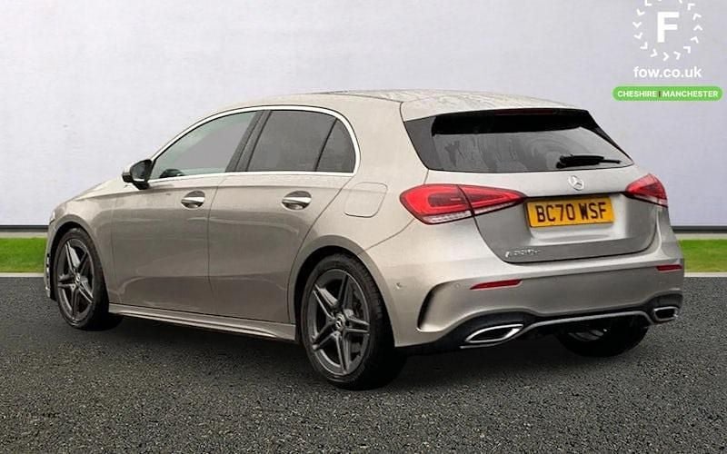 Used Mercedes A220 AMG Line Premium Plus 190 HP (139 kW) 2020 Silver Hatchback