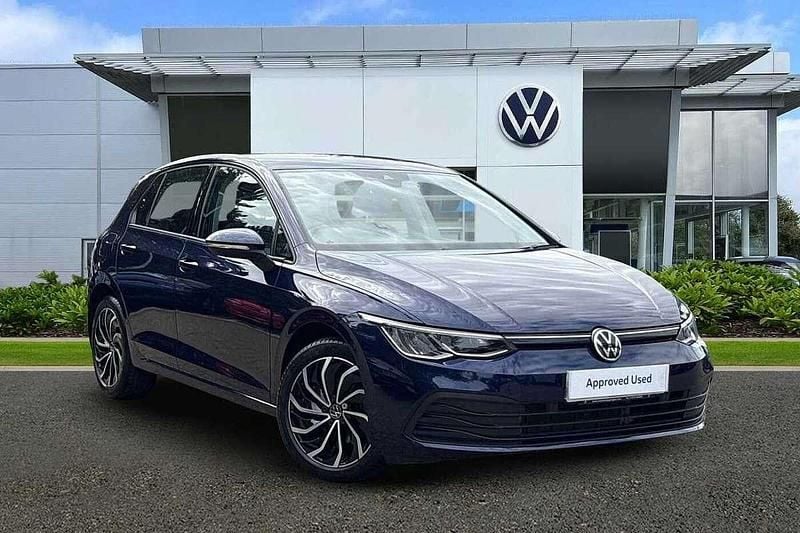 Blue Used 2021 VW Golf VIII Life Hatchback | £17,442 (Good price) - Image 1/4