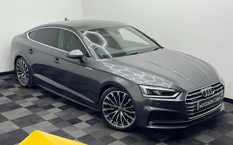 Used Audi A5 Sportback S-Line 190 HP (139 kW) 2017 Grey Hatchback