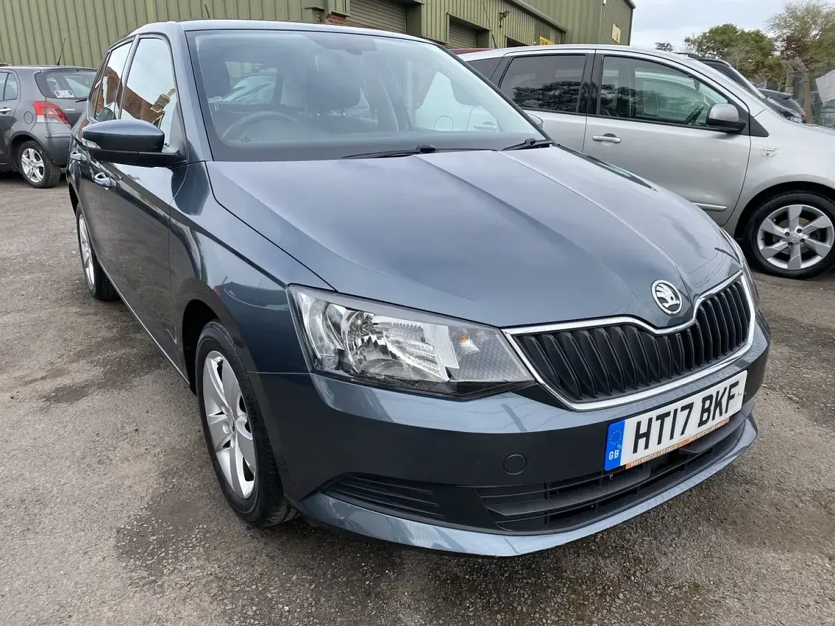 Used Skoda Fabia SE 110 HP (80 kW) 2017 Grey Hatchback
