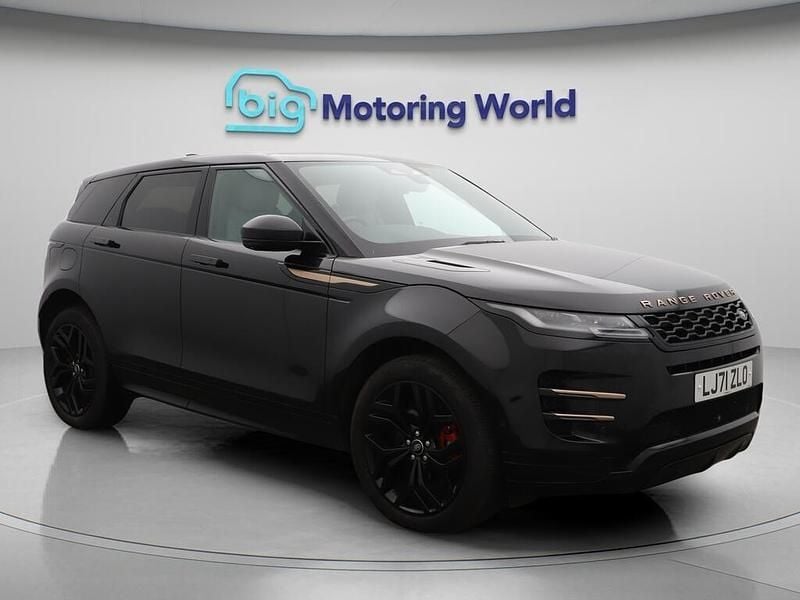 Black Used 2021 Land Rover Range Rover evoque Autobiography Estate | £26,200 (Good price) - Image 1/4