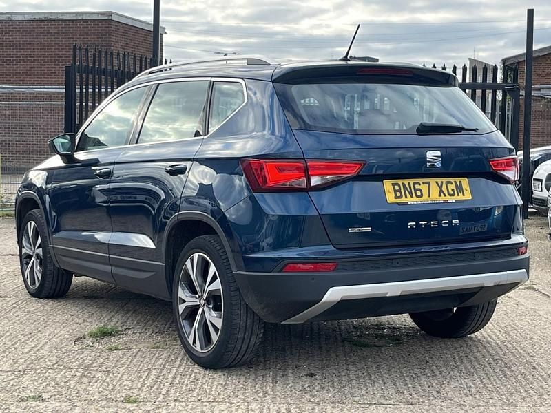 Used Seat Ateca Ecomotive 115 HP (84 kW) 2017 Blue SUV