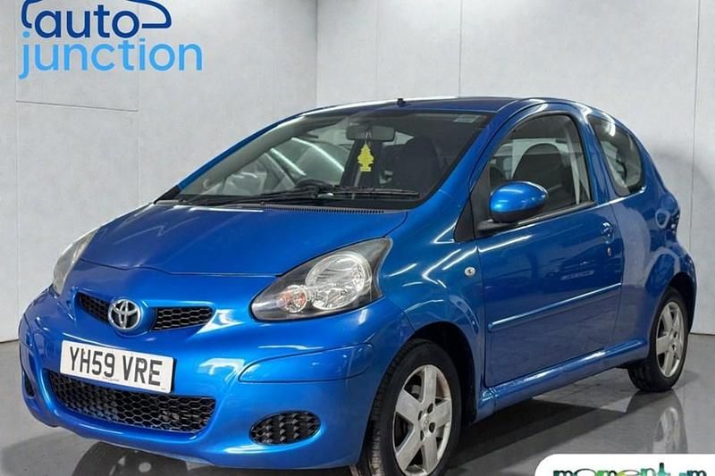 Used Toyota Aygo 2009 Blue Hatchback