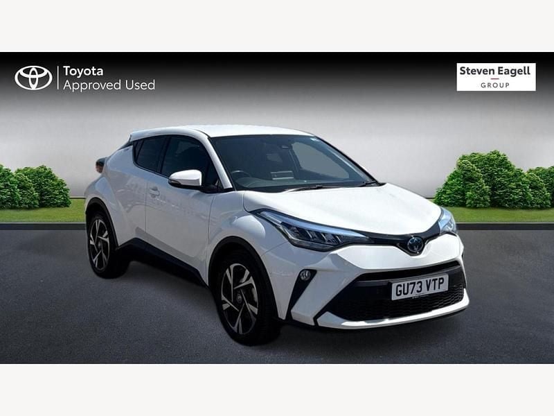 White Used 2023 Toyota C-HR Design SUV | £22,978 (Fair price) - Image 1/3