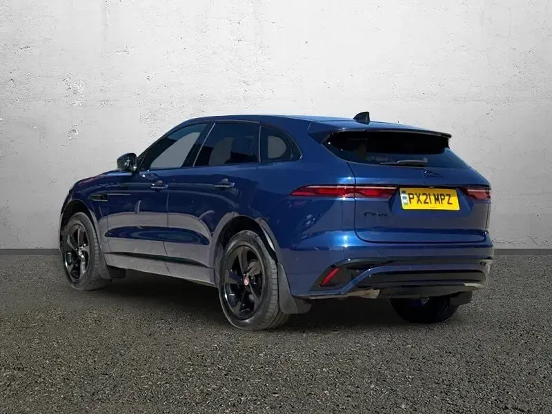 Used Jaguar F-Pace R-Dynamic 204 HP (150 kW) 2021 Blue SUV