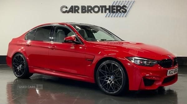 Red Used 2018 BMW M3 Competition Edition Sedan | £30,995 (Fair price) - Image 1/4