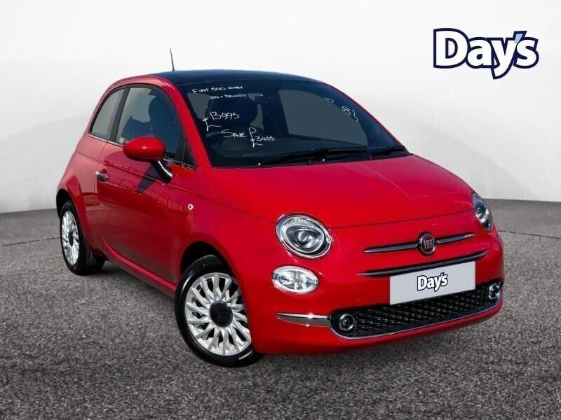 Red New 2025 Fiat 500 S Hatchback | £13,995 (Fair price) - Image 1/4