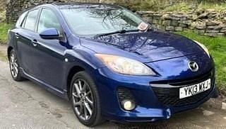 Used Mazda 3 Edition 105 HP (77 kW) 2013 Blue Hatchback