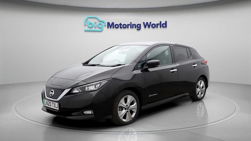 Used Nissan Leaf Tekna 110 kW (150 HP) 2020 Black Hatchback