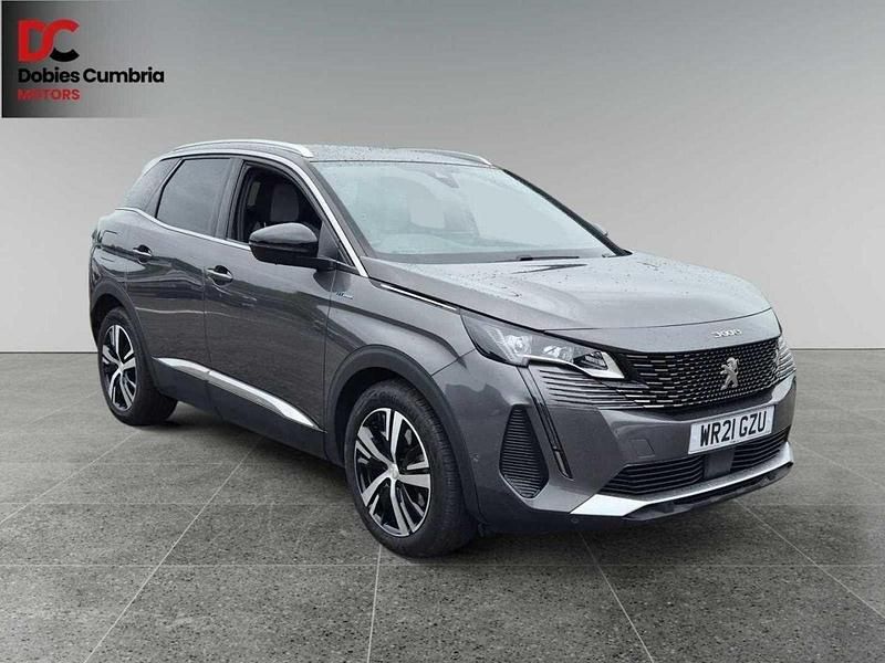 Grey Used 2021 Peugeot 3008 Premium Hatchback | £17,750 (Fair price) - Image 1/4