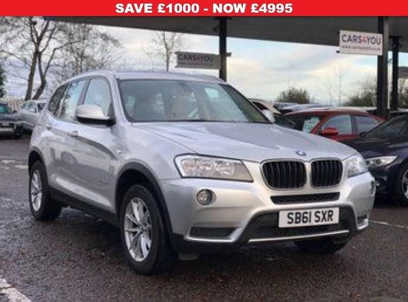 Used BMW X3 Sport Line 184 HP (135 kW) 2012 Silver SUV
