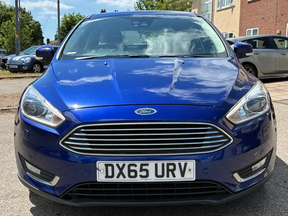 Used Ford Focus Titanium X 2015 Blue Hatchback