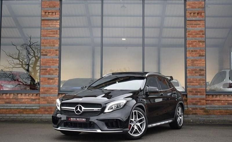 Used Mercedes GLA45 AMG Premium 381 HP (280 kW) 2018 Black SUV