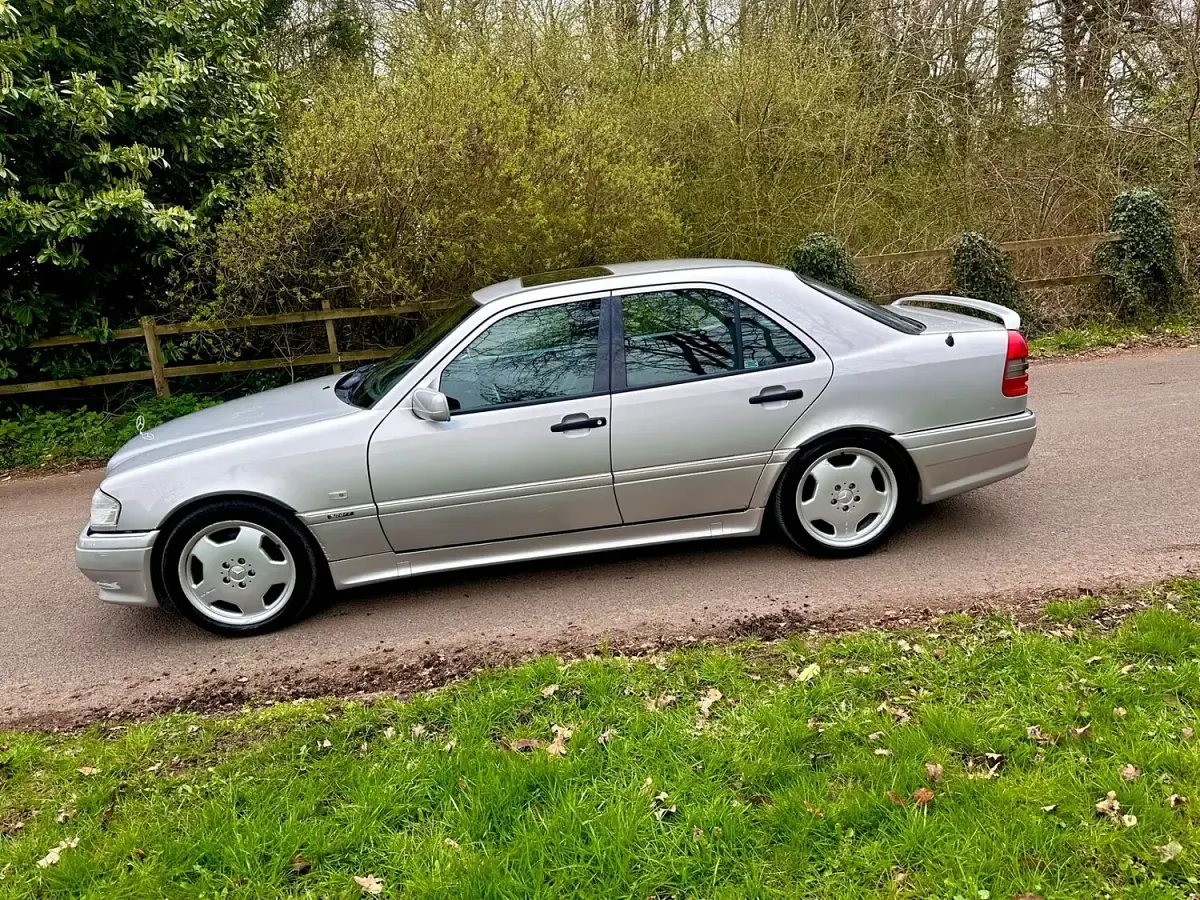 Used Mercedes C36 AMG 1996 Silver Sedan