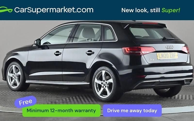 Used Audi A3 e-tron Comfort 204 HP (150 kW) 2020 Black Hatchback