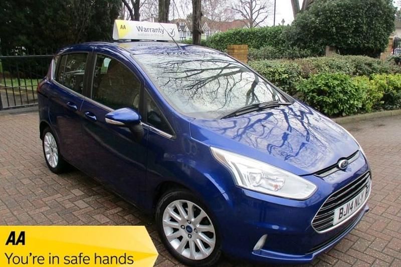 Used Ford B-MAX Titanium 100 HP (73 kW) 2014 Metallic blue MPV