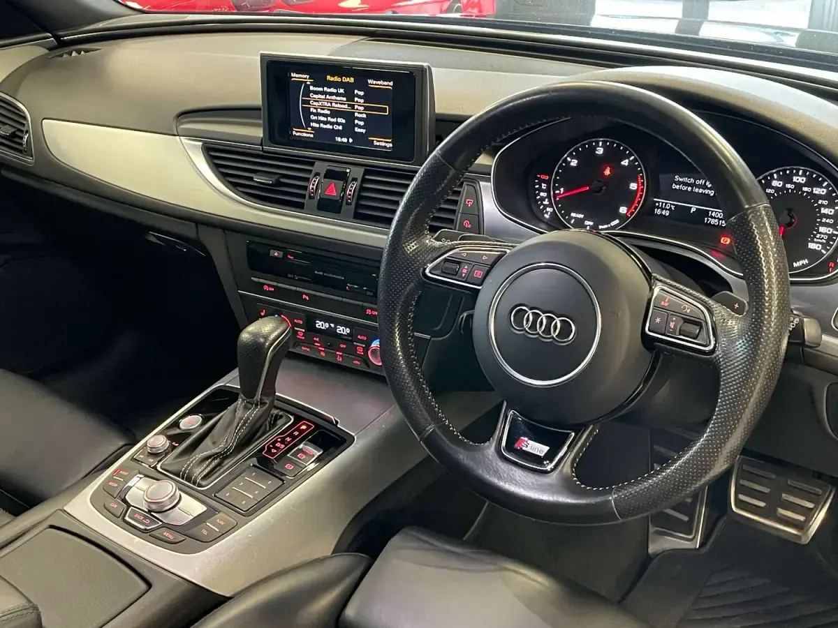 Used Audi A6 S-Line 190 HP (139 kW) 2016 Black Estate