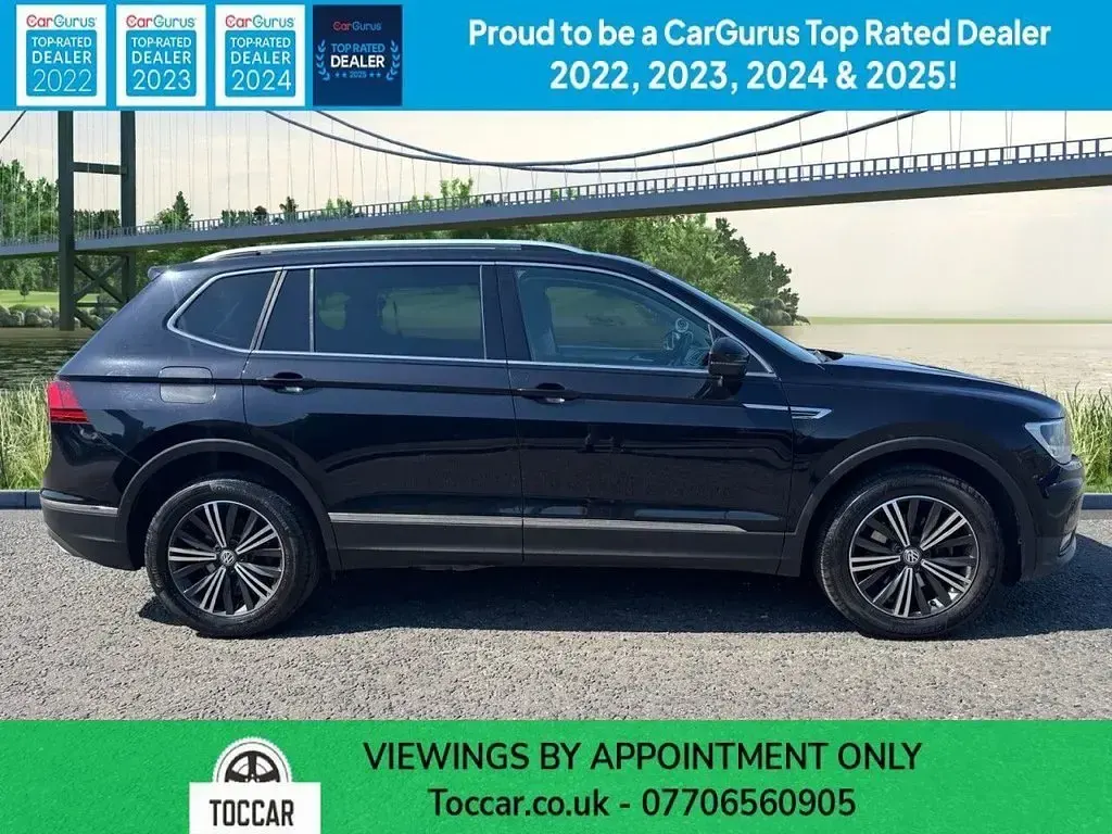 Used VW Tiguan Allspace SE 150 HP (110 kW) 2019 Black SUV
