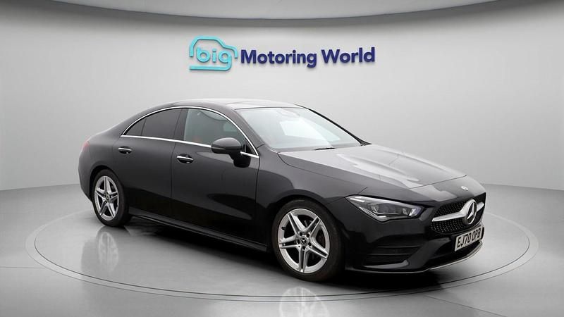 Used Mercedes CLA180 AMG line 134 HP (98 kW) 2020 Black Sedan