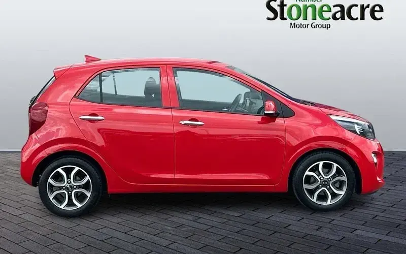 Used Kia Picanto 84 HP (61 kW) 2019 Red Hatchback