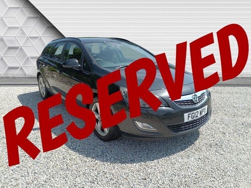 Black Used 2012 Vauxhall Astra S Estate | £1,995 (Fair price) - Image 1/4